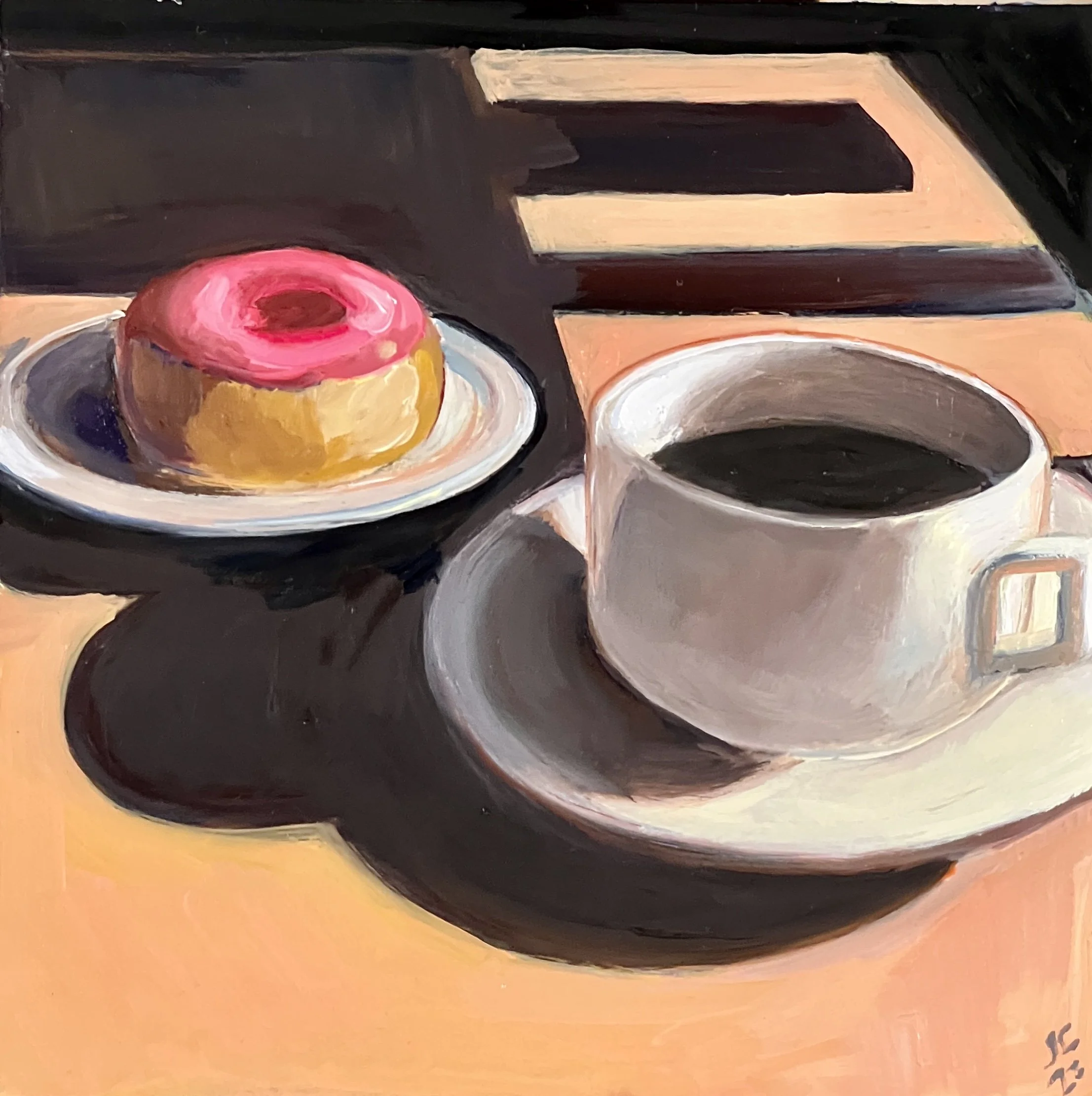 Coffee and Donut No. 1 by Jonathan Crow — STUDIO Gallery